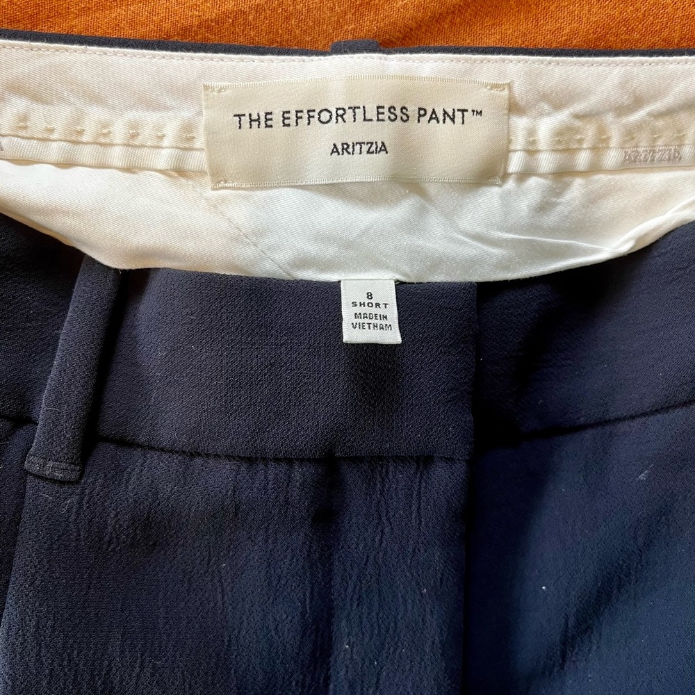 Aritzia The Effortless Pant - Navy Blue Menโs Dress Trousers